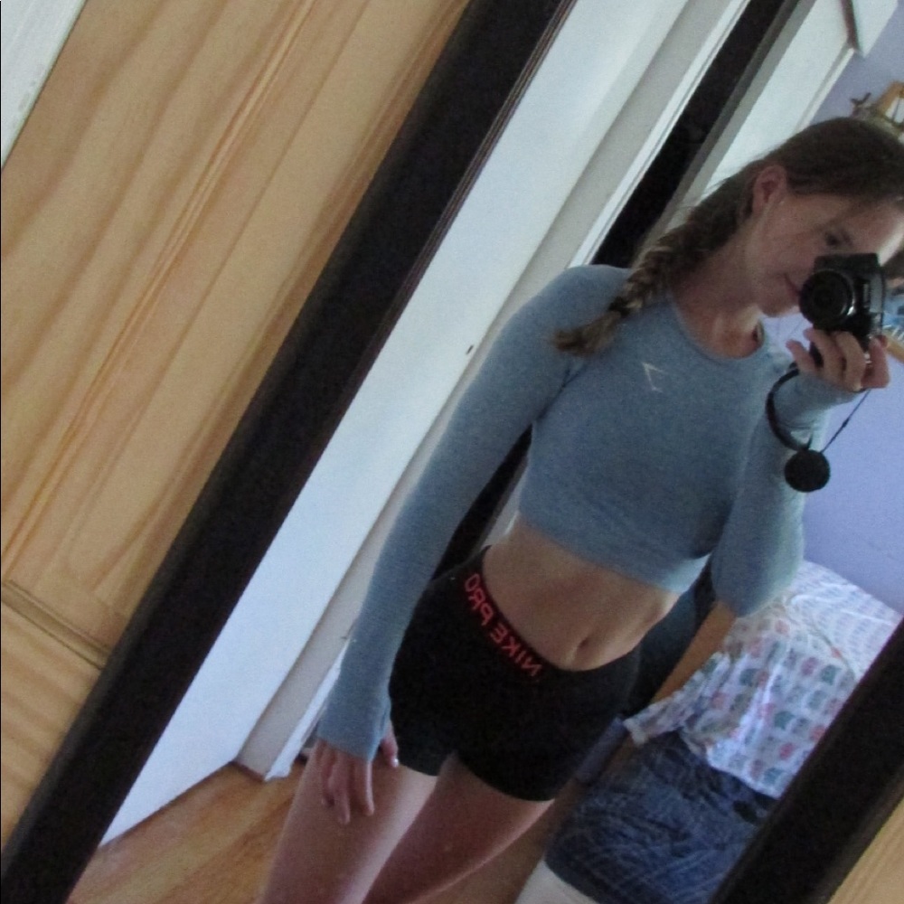Gymshark vital seamless long sleeve crop top